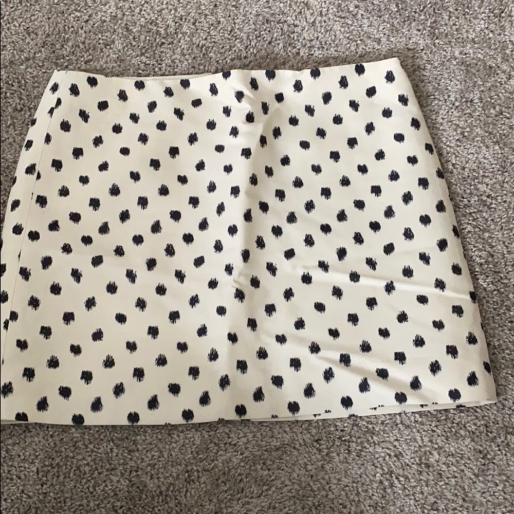 J Crew size 4 polka dot skirt